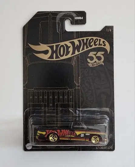 Hot wheels 2023 55th Anniversary mix 2 - 1 of 6 - 1967 Chevy C10 HLK02