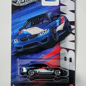 Hot wheels Silver series 2025 BMW Series 4 of 5 BMW M4 blue