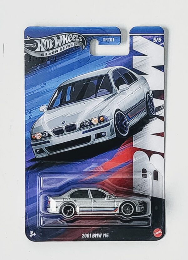 Hot Wheels 2025 Silver Series BMW M series - BMW M5 gray