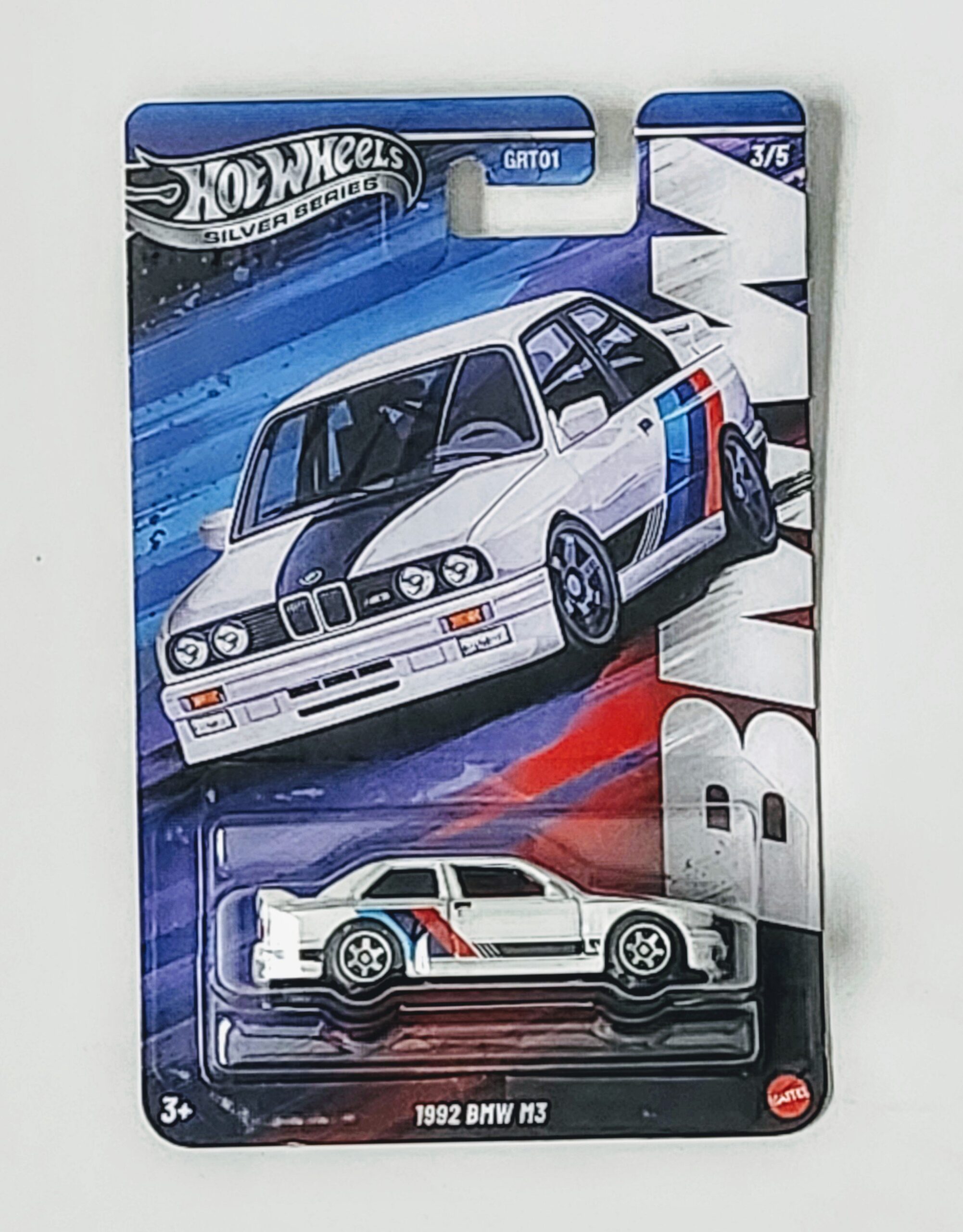 Hot wheels Silver series 2025 BMW Series 1992 BMW M3 white JBY56 Hot wheels Silver series 2025 BMW Series 1992 BMW M3 white JBY56