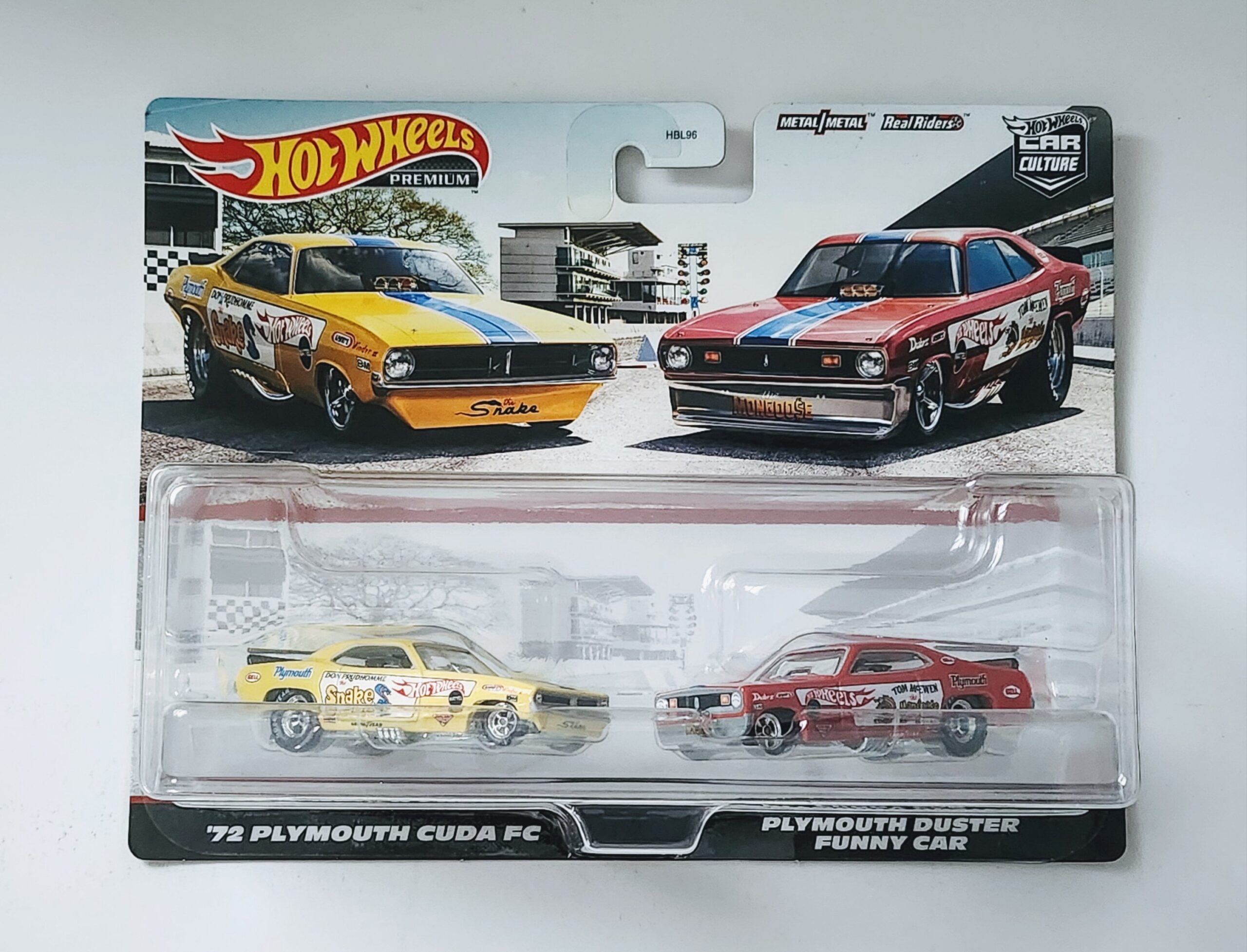 Hot wheels 2023 Car Culture packs Plymouth Cuda FC Snake