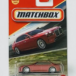 Matchbox 2025 - 2024 BMW 7 Series red/Aventurin red metallic JBN49