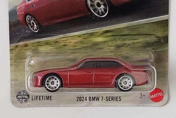 Matchbox 2025 - 2024 BMW 7 Series red/Aventurin red metallic JBN49
