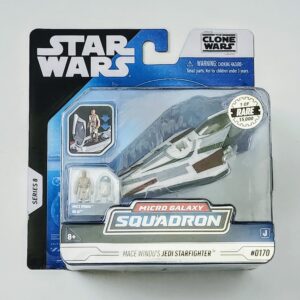 Star Wars Micro Galaxy Squadron series 8 Light armor class #0170 Mace Windu's Jedi Starfighter Rare chase SWJ0391