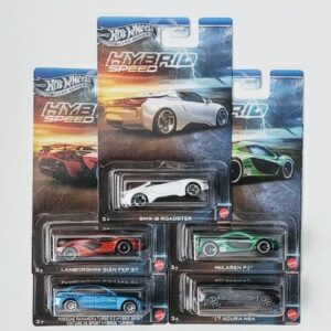 Hot Wheels Silver Series 2025 Hybrid Speed Complete Set of 5 GDG44-957P