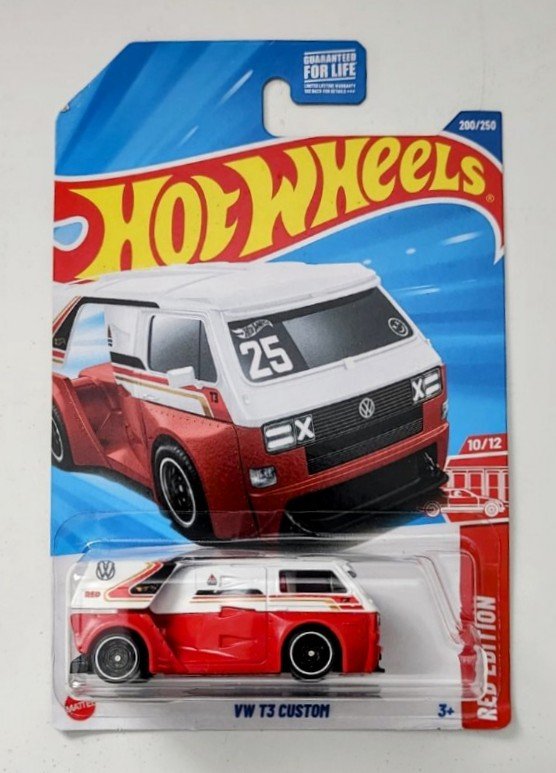 Hot Wheels 2025 Target Red Edition VW T3 Custom red HYY47