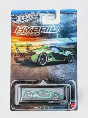 Hot wheels Silver series 2025 Hybrid Speed Mclaren P1 green