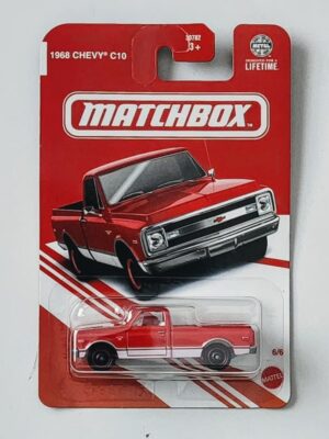 1000016874-1.jpg Matchbox 2025 Target Red Edition 6 of 6 1968 Chevy C10 Red JBP74