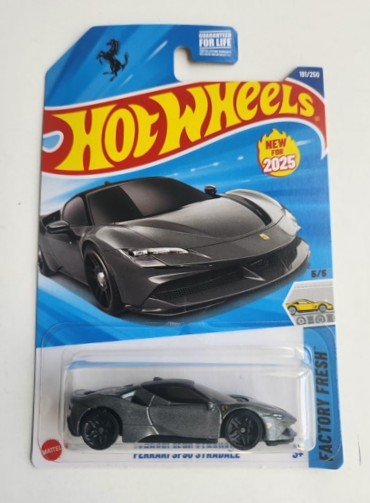 Hot wheels 2025 Factory Ferrari SF90 Stradale gray