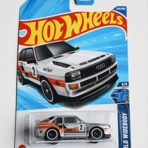 Hot wheels 2025 Wild Widebody 1984 Audi Sport Quattro Silver Case P Treasure Hunt JBC33