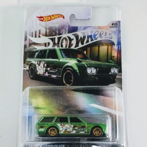 Hot wheels 2024 NFT Garage Series 7 HW All Stars Datsun Bluebird Wagon green (510)