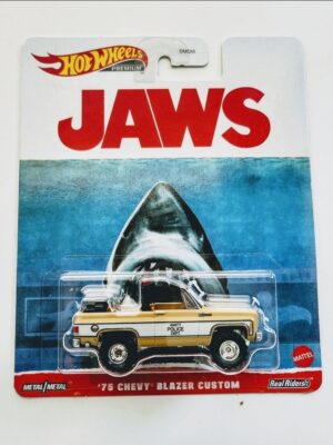 Hot Wheels 2023 Pop Culture JAWS the movie 1975 Chevy Blazer (Custom Tan HJC24