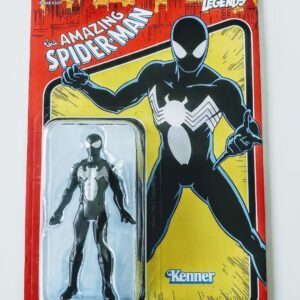Marvel Legends Retro Collection 3.75 Action Figure Symbiote Spiderman F2672 (unpunched card) Marvel Legends Retro Collection 3.75 Action Figure Symbiote Spiderman F2672 (unpunched card)