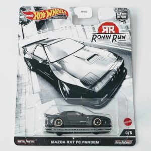 Hot wheels 2022 Car Culture Ronin Run 0 of 5 Mazda Rx-7 FC Pandem black HCK15