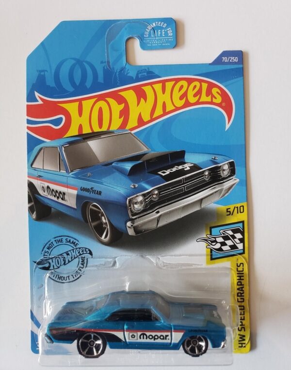 Hot Wheels 2020 HW Speed Graphics 1968 Dodge Dart (Blue) GHF34