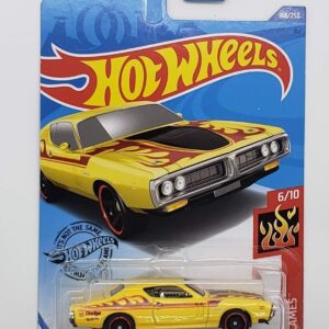 Hot Wheels 2020 HW Flames 1971 Dodge Charger yellow GHD64
