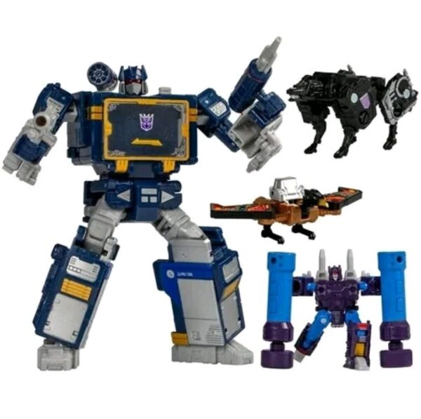 Transformers legacy united Voyager Class- Soundwave (G1) w/Rumble Ravage Buzzsaw F9188
