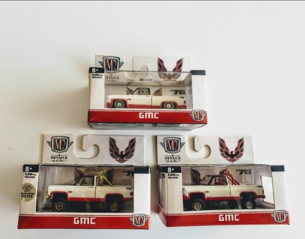 M2 Machines 2021 GMC 76 Series Set with Chase WMTS16 - Walmart Exclusive