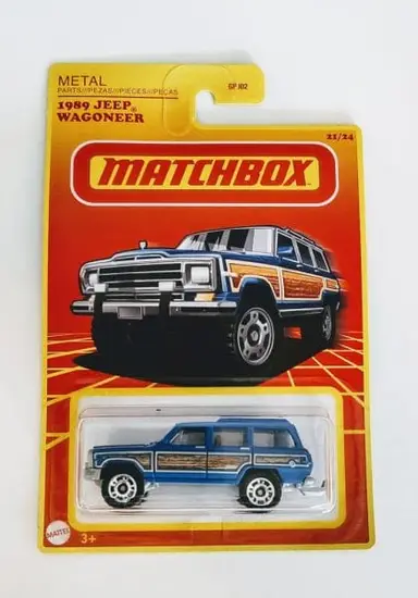 Matchbox 2021 Retro Series 21 of 24 1989 Jeep Wagoneer GWJ53