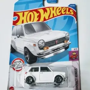 Hot Wheels 2022 Compact Kings 4 of 5 Custom 1970 Honda N600 white HCT75