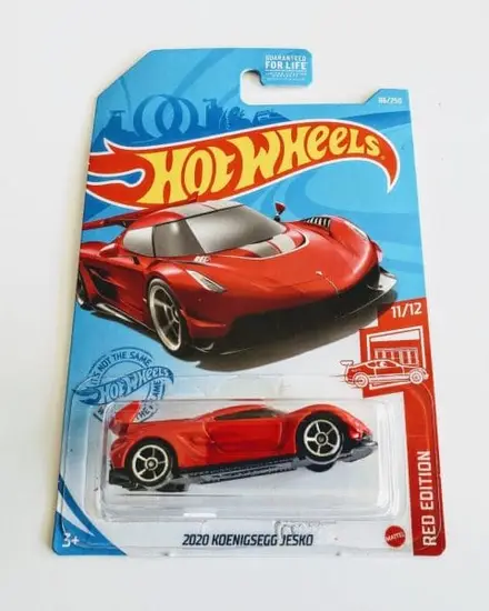 Hot Wheels 2021 Target Red Edition 11 of 12 Koenigsegg Jesko Red