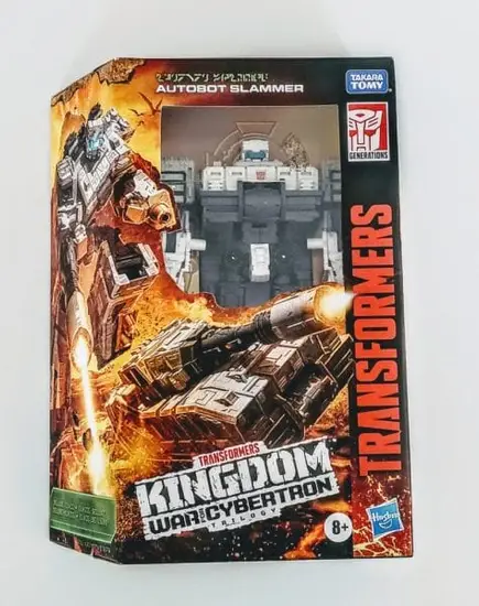 Transformers War For Cybertron Kingdom Deluxe Class Slammer WFC-K33