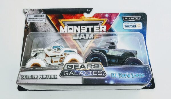 Monster jam Gears and Galaxies- Soldier Fortune vs El Toro loco