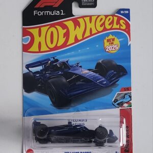 Hot wheels 2025 Track Aces 1 of 6 Williams Racing F1 blue JBC07