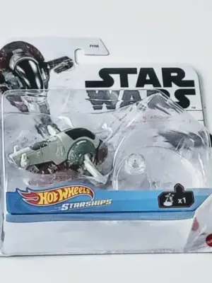 Hot Wheels 2022 Star Wars Starships Mandalorian Bobba fett Starship GWV36