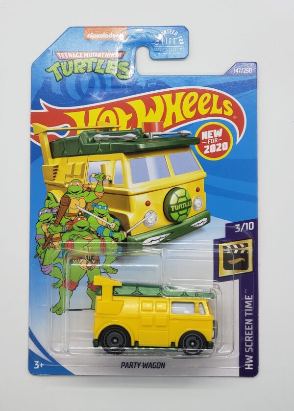 Hot Wheels 2020 HW Screen Time Turtle Party Wagon GHB47