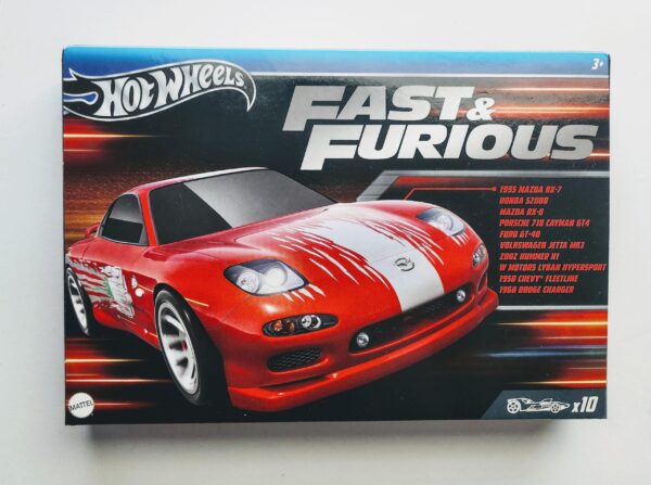 Hot wheels 2024 Fast and furious Walmart 10 pack HVX27