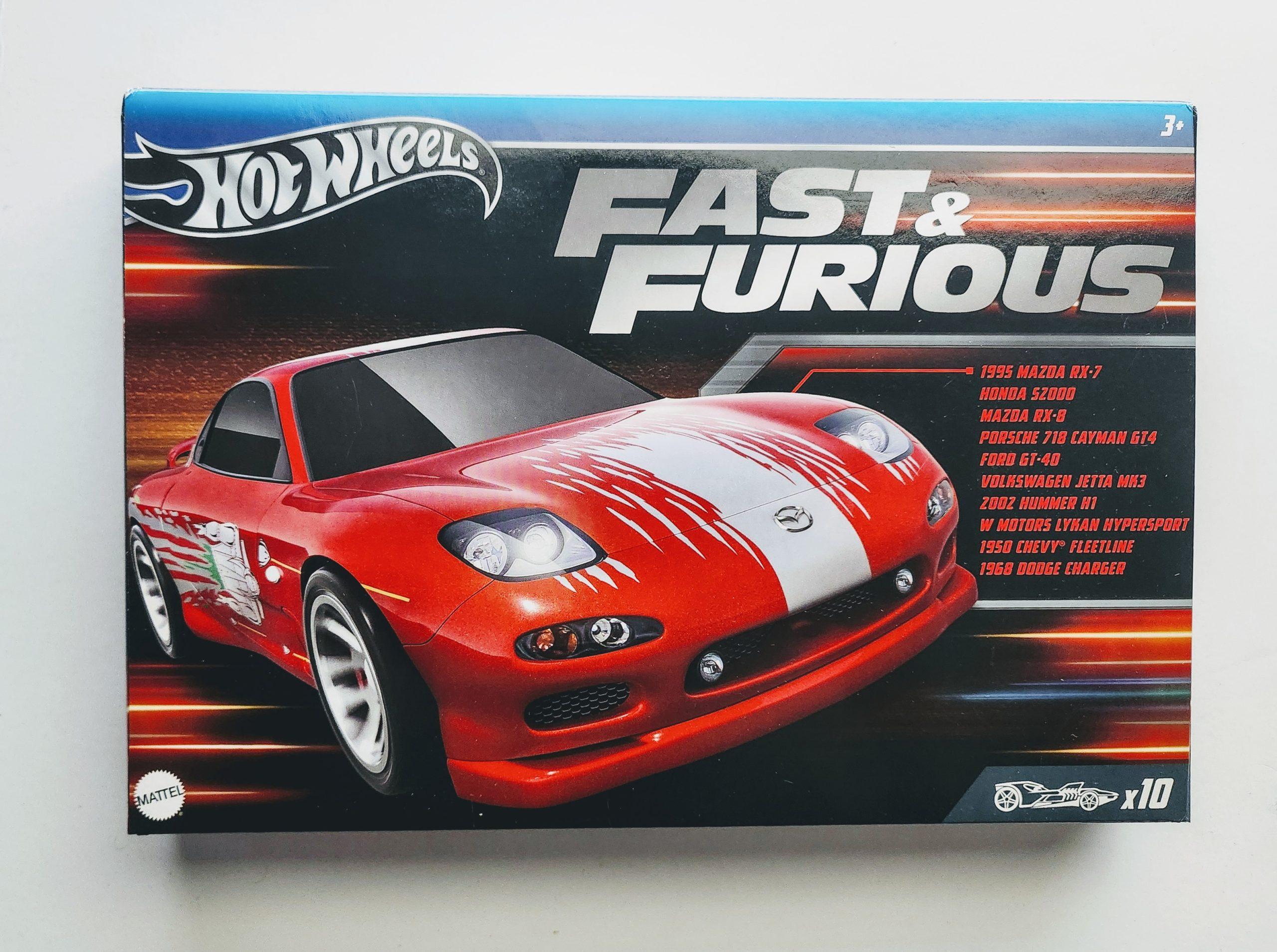 Hot wheels 2024 Fast and furious Walmart 10 pack HX27