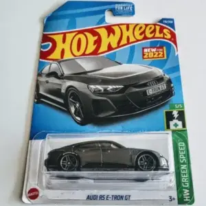 Hot Wheels 2022 HW Green Speed 5 of 5 Audi RS E-Tron GT Gray HCR99
