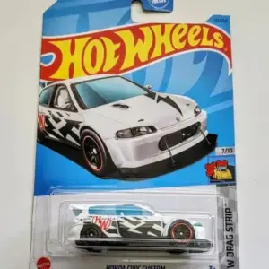 Hot wheels 2023 HW Drag strip 7 of 10 - Honda Civic Custom white HKH33