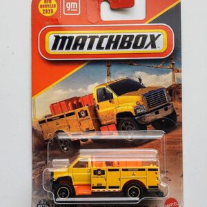 Matchbox 2025 – GMC 3500 Utility Truck yellow JBN54