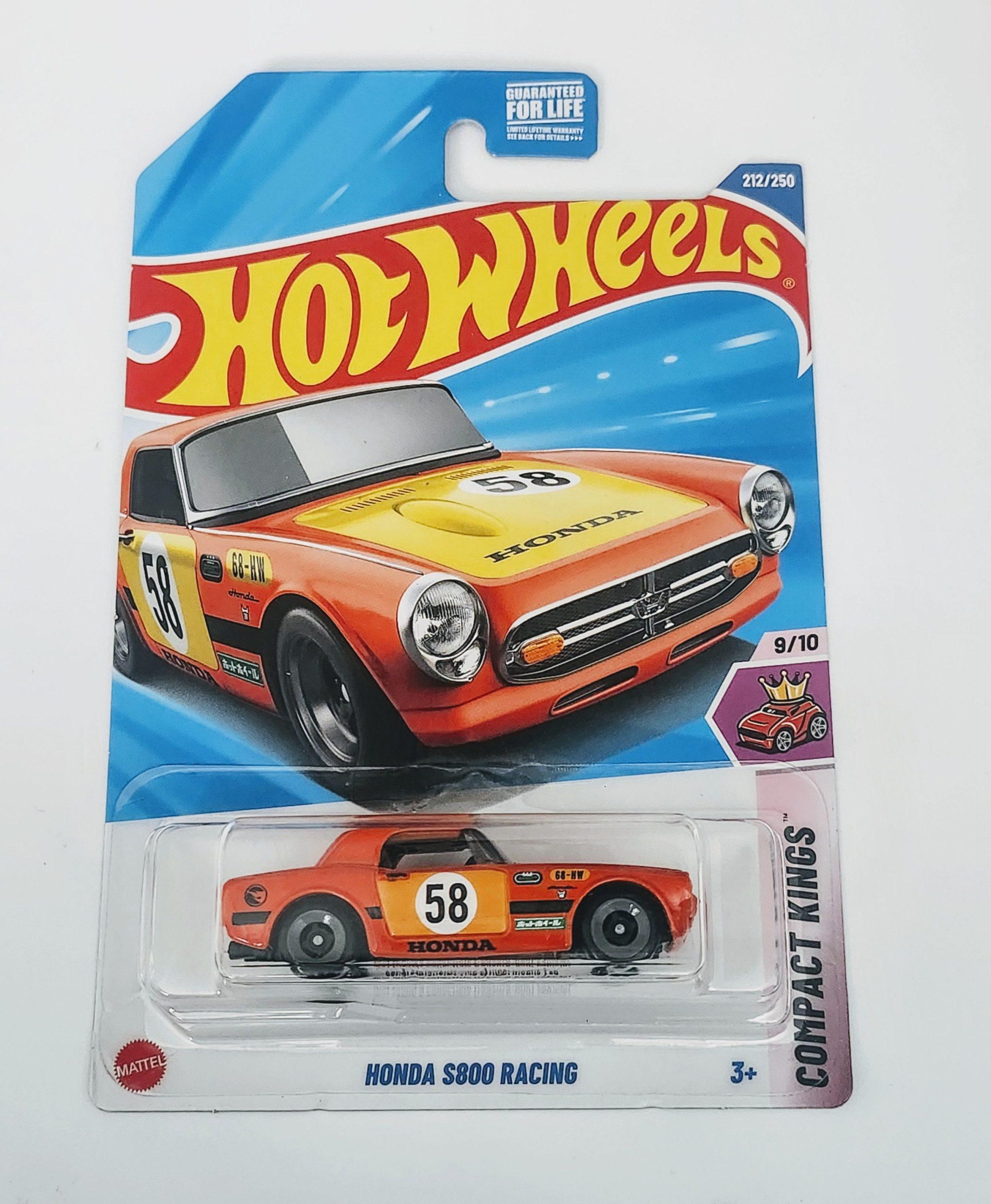 Hot wheels 2025 Compact Kings Honda S800 Racing orange JBC30 (case