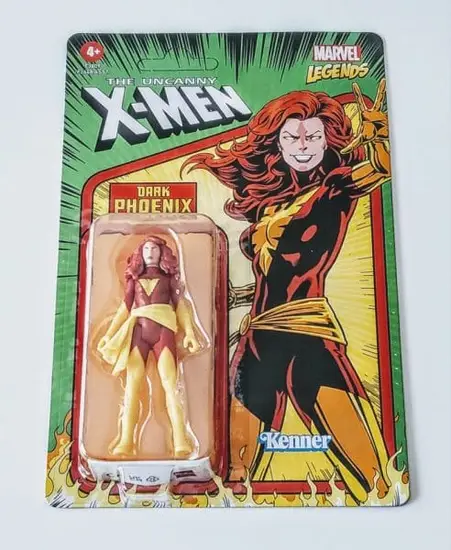 Marvel legends retro 3.75 inch Uncanny X-Men Jean Grey Dark Phoenix FJ809 (unpunched card)