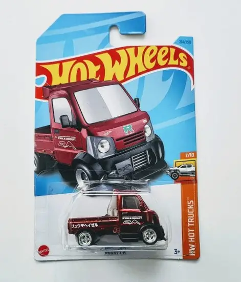 Hot wheels 2023 Hot Trucks 2 of 10 Mighty K super treasure hunt red  HKL18 - Damaged