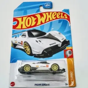 Hot Wheels 2023 HW Turbo 1 of 5 Pagani Zonda R white HKJ36