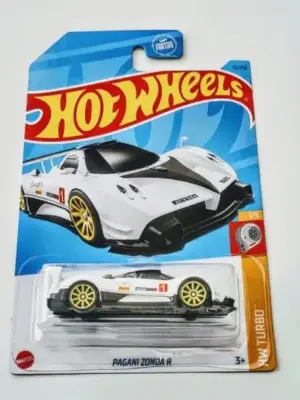 1a88faf5-20230127_1156097e2.webp Hot Wheels 2023 HW Turbo 1 of 5 Pagani Zonda R white HKJ36