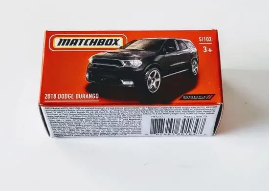 Matchbox 2022 Power Grabs 5 of 102 - 2018 Dodge Durango black HFV37