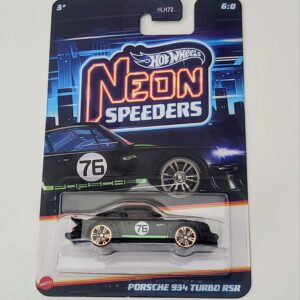 Hot Wheels Silver Series 2025 Neon Speeders HLH72-956E 6 of 8 Porsche 934 Turbo RSR JCB05