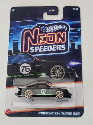 Hot wheels Silver series 2025 Neon Speeders HLH72-956E- 6 of 8 Porsche 934 Turbo RSR JCB05