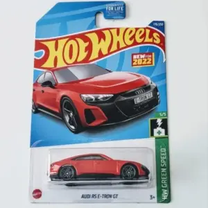 Hot Wheels 2022 HW Green Speed 5 of 5 Audi RS E-Tron GT red