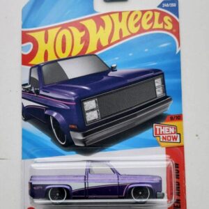 Hot wheels 2024 Dollar General exclusive Then and Now 1983 Chevy Silverado purple HYY24