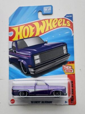 Hot wheels 2024 Dollar General exclusive - Then and Now 1983 Chevy Silverado purple HYY24