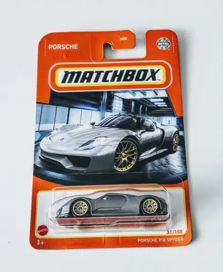 Matchbox 2020 MBX Showroom 31 of 100 - Porsche 918 Spyder HFT98