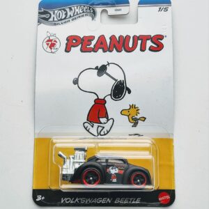Hot Wheels Silver Series 2024 Peanuts 75th Anniversary 1 of 5 Volkswagen Beetle black