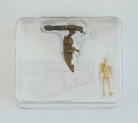 Star Wars Micro Galaxy Squadron Scout class series 6 Droid w/STAP SWJ0138-4