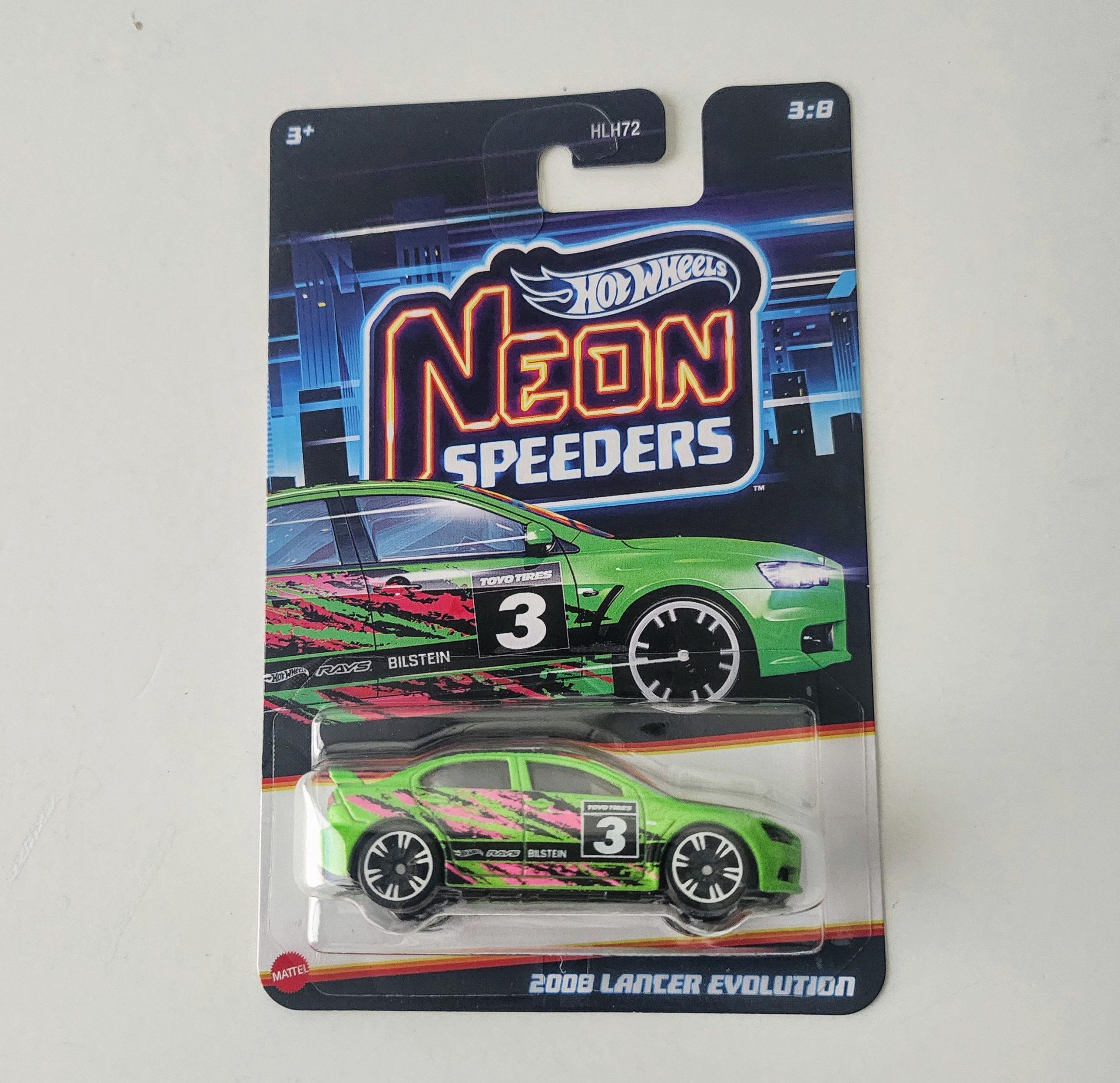 Hot wheels Silver series 2025 Neon Speeders HLH72-956E Complete